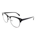 FP2648 Classic Acetate Metal Glasses Vintage Square Unisex Frames Eyewear