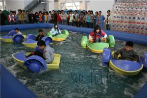 Quality kids hand paddle boat, water toy game wholesale