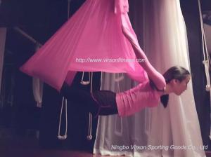 Quality Virson popular 5m length yoga aerial yoga swing&amp;yoga hammocks wholesale