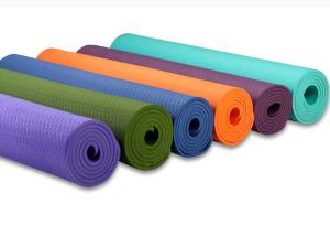 Quality Cool Sport Yoga Mat Sticky High Performance Grip Unique Textures Design wholesale