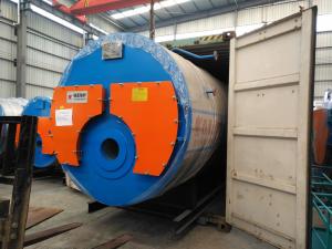 Quality Diesel High Efficiency Natural Gas Steam Boiler WNS3 Q245R Material wholesale