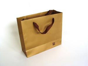 Quality Brown Kraft Grocery Shopping Paper Carrier Bags with Handle wholesale