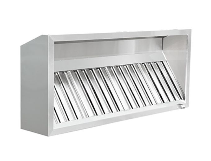 Restaurant Commercial Stainless Steel Catering Equipment Exhaust Hood 1800*1000*500mm
