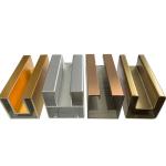 Aluminum Alloy Handrail Profile Stair Glass Slot Handrail Guardrail Processing