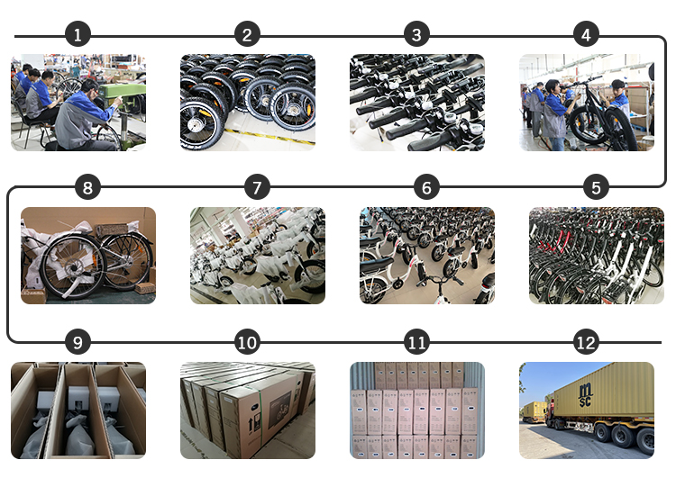 Folding Full Suspension Fat Tire Electric Bike 1000W 48V 26"*4.0 Snow Tire Disc Brake