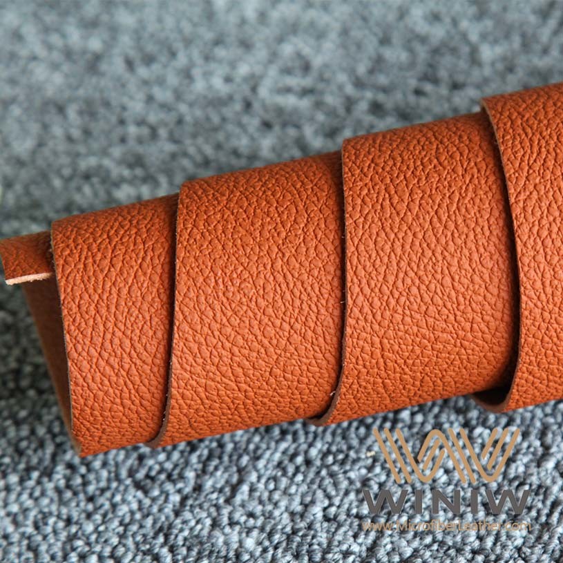 1.2mm Nappa Faux Leather Artificial Microfiber Automotive Seat Upholstery Material
