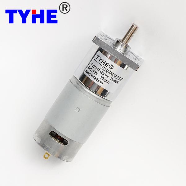 Manufacturer Dia 37mm Gearbox 10 Kg.Cm 16kg Cm 2000rpm 180rpm 120 Rpm PMDC 12v