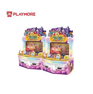 Quality Family Trick Or Treat Simulator Gun Arcade Machine 250KGS 2 Players Beat Monsters wholesale