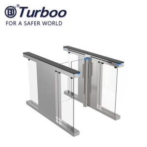 Quality Transparent Acrylic Speed Gate Turnstile Access Control System wholesale