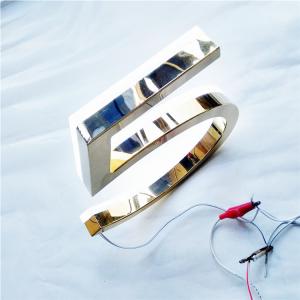 Quality High Brightness Gold Brush House Number Sign Laser Cut CE RoHS wholesale
