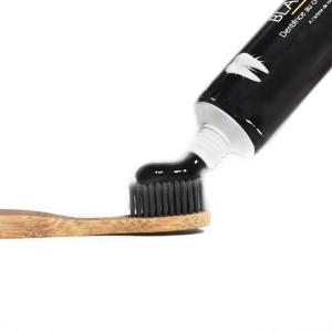 Quality Green Compostable Plastic Free Natural Bamboo Charcoal Toothbrush Custom Logo wholesale