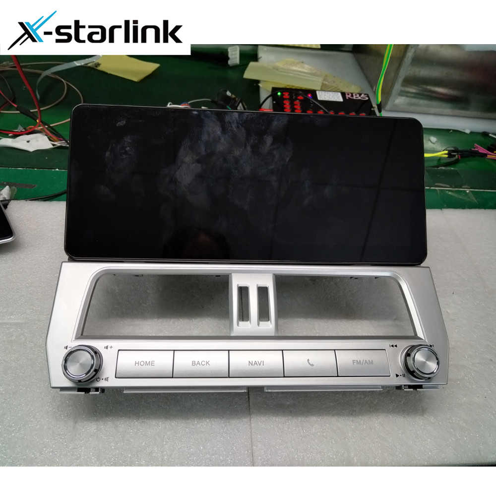 12.3 Inch Android 12 Car Screen For Toyota Land Cruiser Prado 150 2018 - 2023