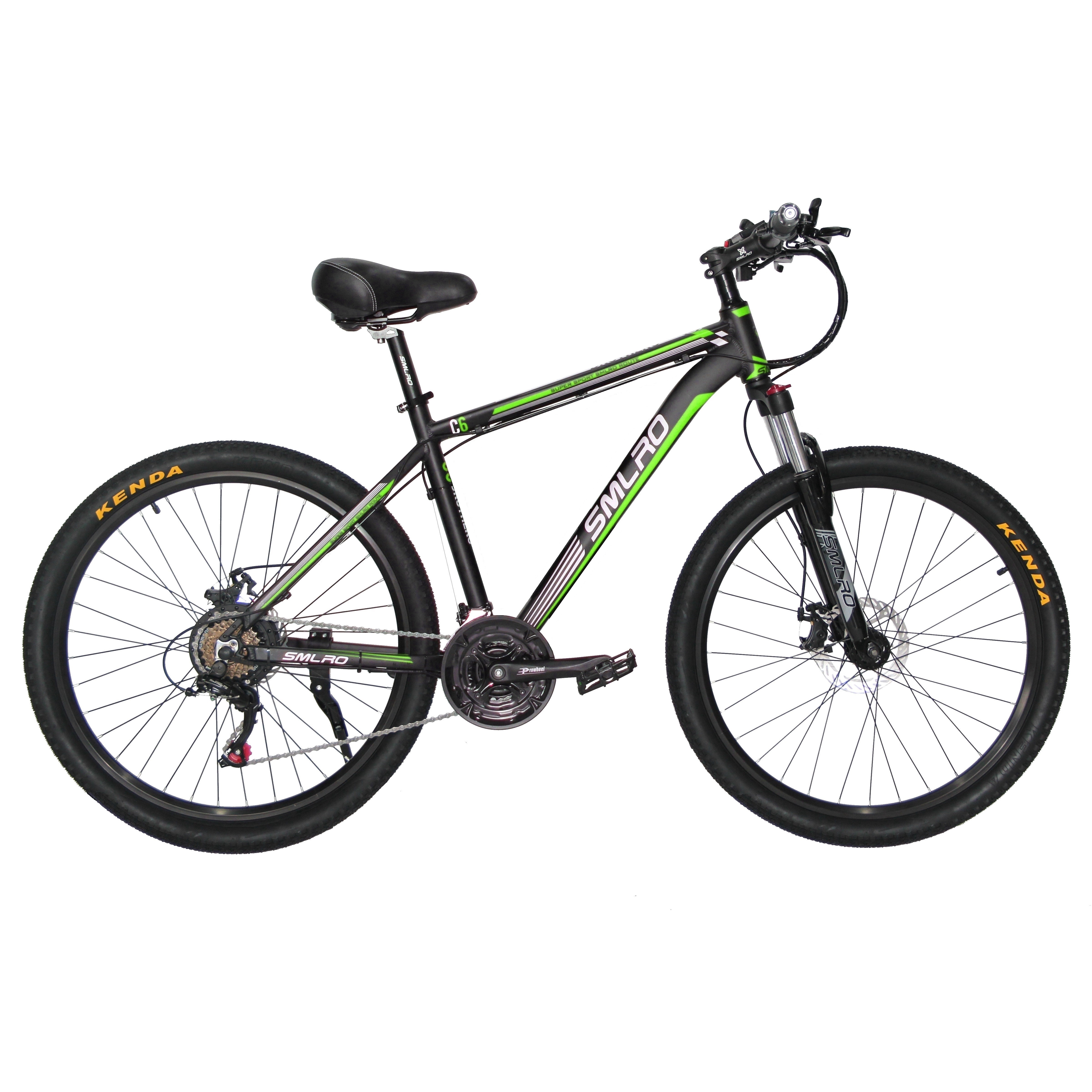 26 Aluminum Alloy Mountain Bike SMLRO MF-TZ21 Freewheel With KENDA Tire