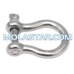 Marine Shackle Safety Bolt Type Anchor Shackle MLG 344 High Strength High