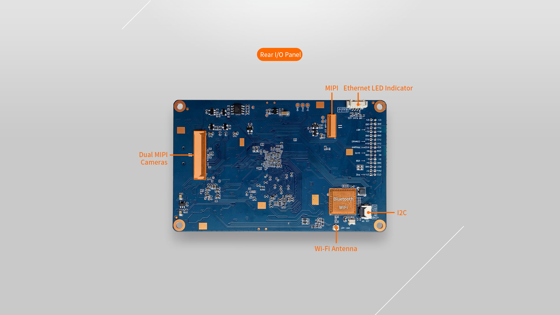 Face Recognition Access Control Motherboard Fi-1109 Wiegand, relay interface
