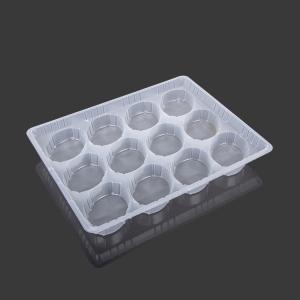 Quality Multi Compartment 26*22*3cm Plastic Pastry Packaging wholesale