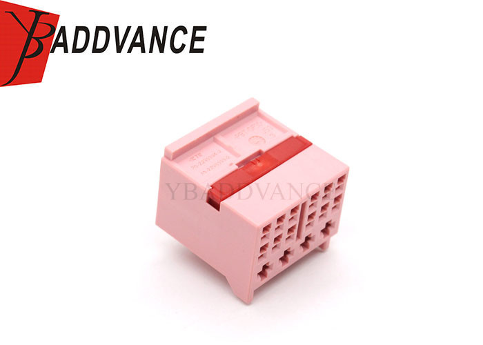 P0-2295394-2 A02295393-2 TE Connectivity Pink 16 Pin Female Automotive Connector