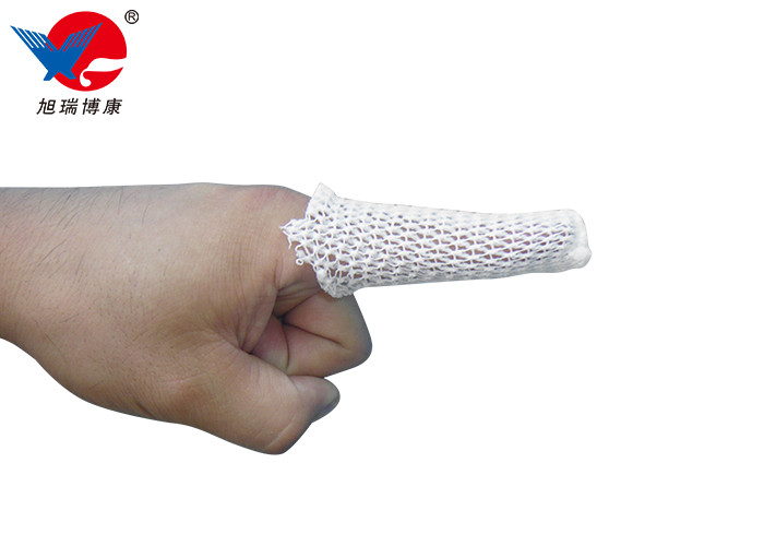 Washable First Aid Medical Equipment For Ankle , Medical Elastic Tubular Net Bandage