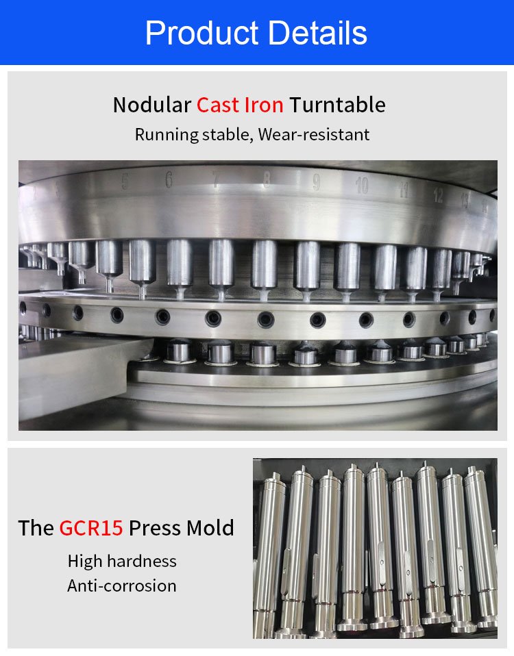 Nodular Cast Iron Turntable Running stable, Wear-resistant