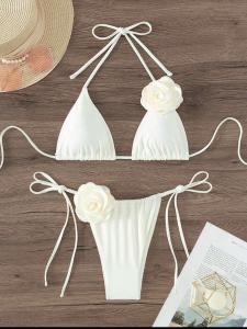 Quality Vacation Swimwear With Halter Neckline And Flattering Fit Sexy Bathing Suits For Women Hot Bikini Swimwear wholesale