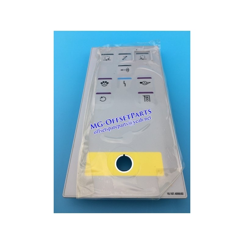 HD ORIGINAL INSTRUCTION PLATE, 91.146.9214/01, 10.107.4099/02, HD ORIGINAL NEW SPARE PARTS