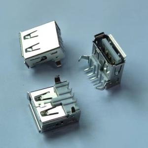 Quality Usb 2.0 A Type Connector Female Right Angle Dip Type wholesale
