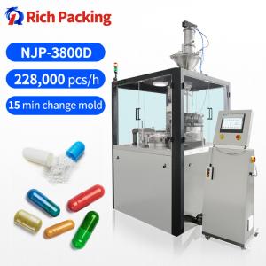 Quality Auto Capsule Filler Machine Njp-3800D High Speed 000-5# Hard Gel Capsule wholesale