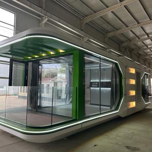 Quality Modern Capsule Cabin Hotel Container Home Sleep Pod Outdoor Mobile Tiny House Luxury wholesale