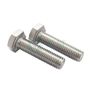 Quality DIN933 316 Stainless Steel Hex Bolts M6-M52 Size 6 Mm - 300 Mm Length wholesale