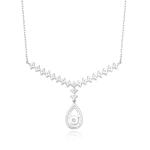 Fashion Style 18k Gold Lab-Grown Diamond Pendant Beautiful Pendant White Diamond