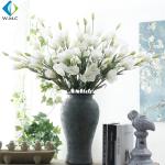 Eustoma Artificial Flower Bouquet Romantic Style For Restaurant Table Ornament