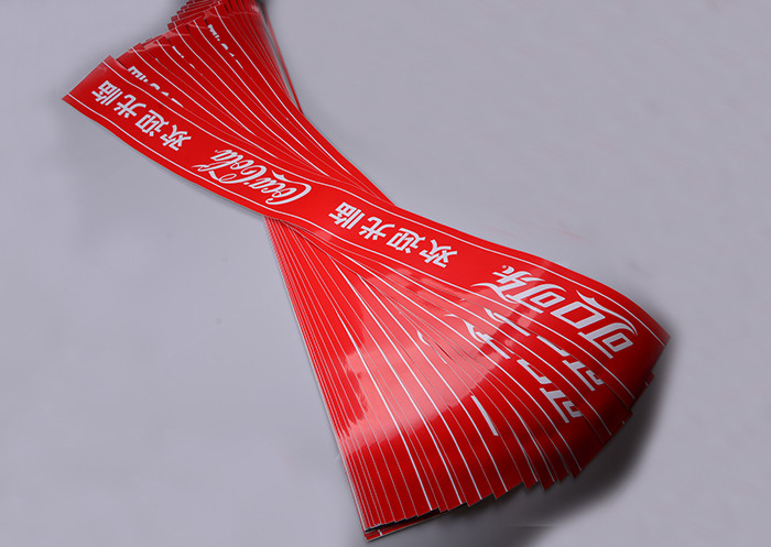 Print custom high quality PVC vinyl indoor outdoor brand Advertising sticker