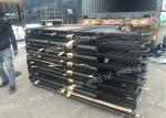 Black Style European Horse Stalls Fronts Panel Steel Pipe Material