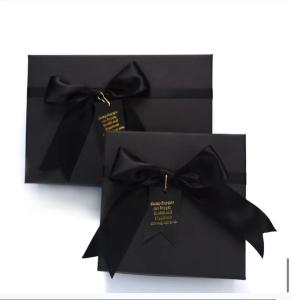 Quality Rectangle Square Bow Tie Cardboard Jewelry Boxes With Drawers wholesale