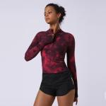Half Zipper Womens Horse Riding Base Layer Quick Dry Long Sleeve Equestrian Tops