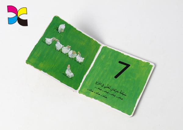 Hardcover Print Childrens Book , Customized Bed Time Reading Thick Kids Colorful
