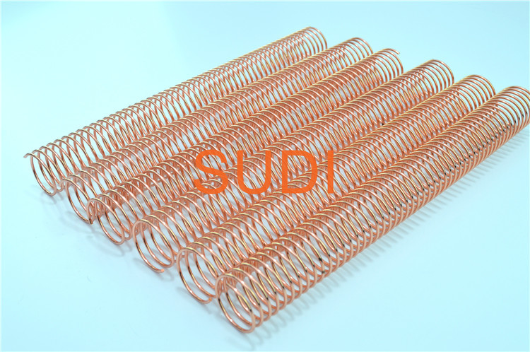 Strong Tension Strength SGS 32.1mm Metal Spiral Binding Coils