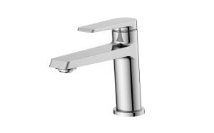 Quality Contemporary Brass Body Wash Basin Faucet Polished with Ceramic Valve Core wholesale