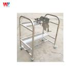 PANASERT CM402 CM602 SMT Feeder Carts Silver Color Stainless Steel