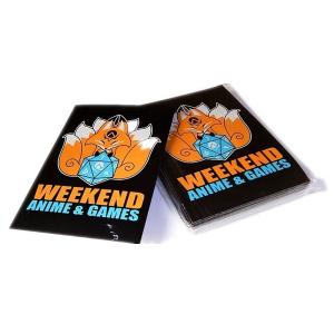 Quality Waterproof Game Card Sleeves Clear Color Printed Poly Plastic Card Protector Sleeves wholesale
