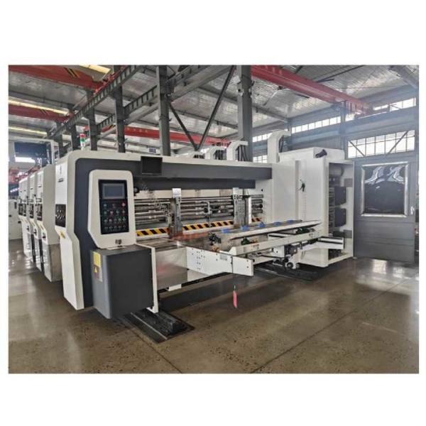 220V Corrugated Box Manufacturing Machine Flexo Printer Slotter Rotary Die
