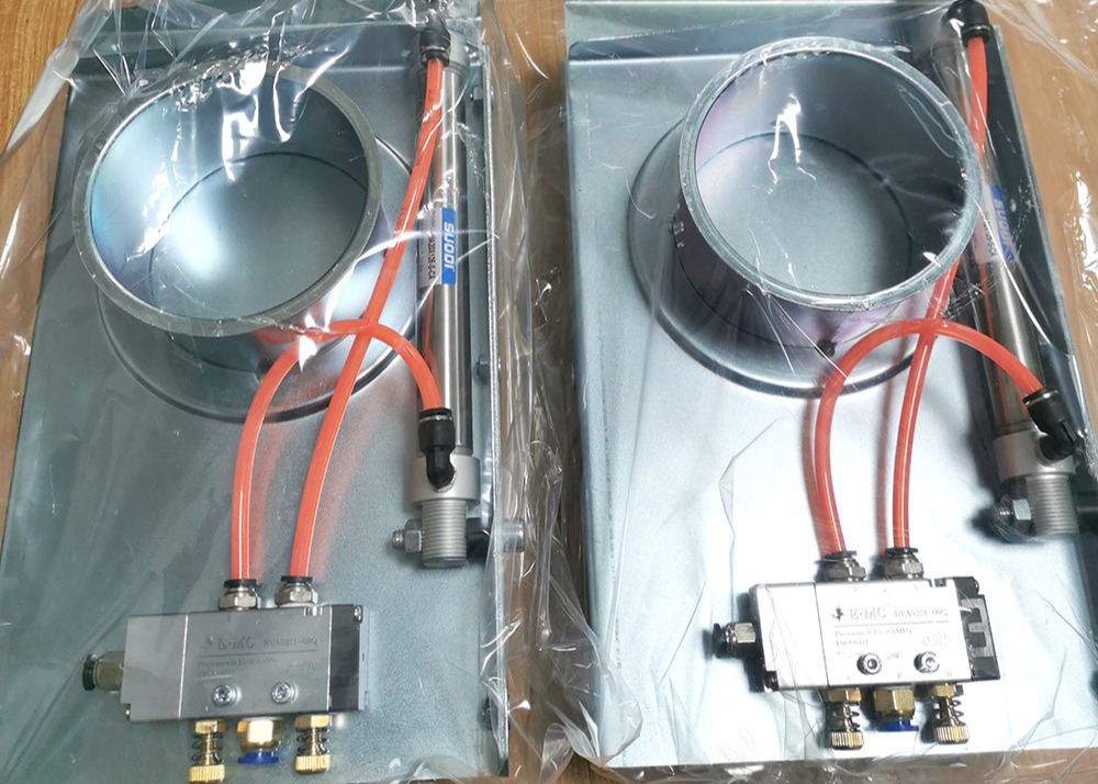 150mm Galvanized Blast Gates For Dust Collection Systems