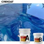 Color Pigments Metallic Epoxy Floor Coating Durable Long-Lasting Flooring