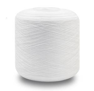 Quality Raw White 60/2 Polyester Spun Yarn With High Tenacity wholesale