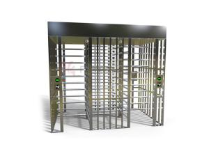 Quality Two Channel 304 Stainless Steel Outdoor Full Height Turnstile wholesale