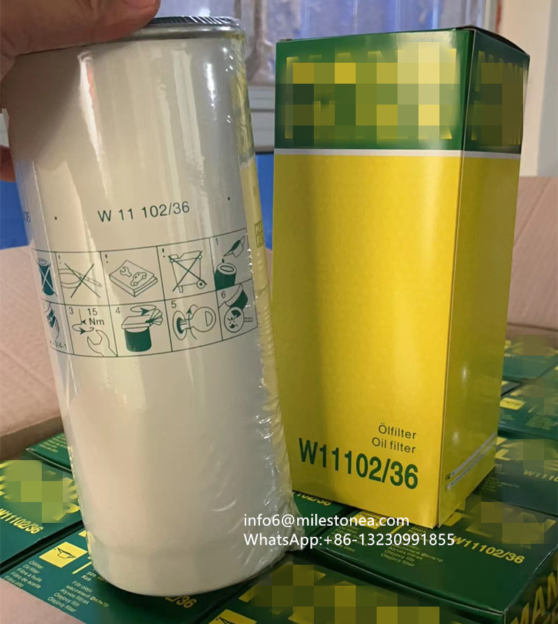 Excavator Accessories generator set filter mining mechanical filter W11102/36 1R1807 21707134 P166507 LF3321