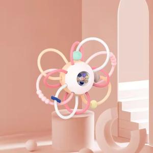 Quality Baby Food Grade Silicone Non-Toxic Chewing Molar Stick Children'S Early Education Sensory Silicone Vocal Toys wholesale