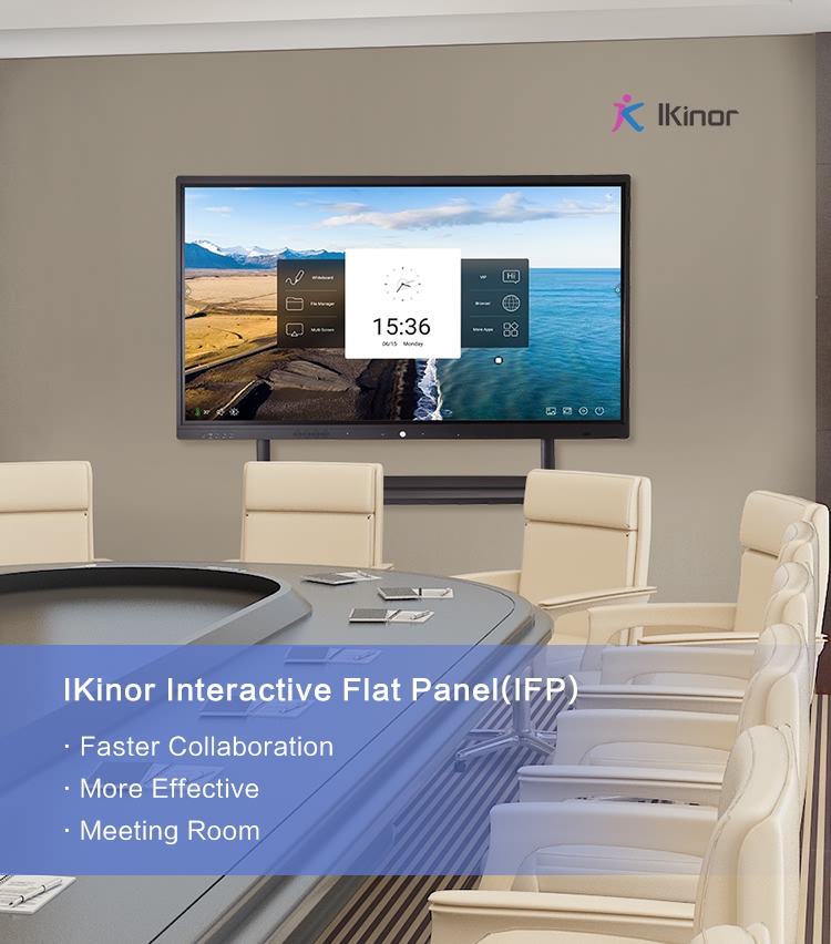 Infrared Interactive Flat Panel 86 Inch For Education And Corporate 350cd/M2
