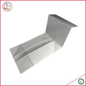 Quality Ivory Cardboard Foldable Gift Packaging Box With Wrapping Bag wholesale