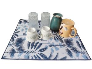 Quality Microfiber Dish Mat Sublimation Kitchen Absorbent Microfiber Dish Drying Mat wholesale